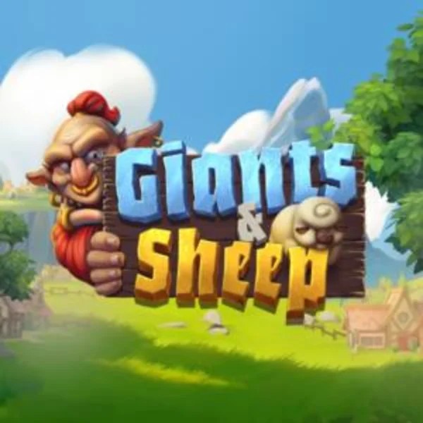 Giants and Sheep game by Relax Gaming – logo hosted on Cazeus Casino