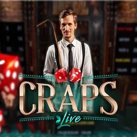 Live Craps casino game by Evolution – featured logo at Cazeus Casino