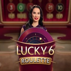 Lucky 6 Roulette slot visual from Pragmatic Play available on ccazeus.nl